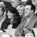 Robert and Ghislaine Maxwell at an Oxford United v Brighton game in 1984. He bought Oxford United and made his daughter a director. Staff / Mirrorpix / Getty Images