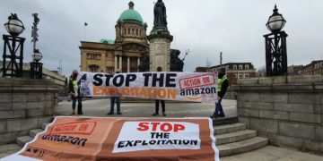 Amazon Union Protest