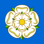 Yorkshire White Rose flag