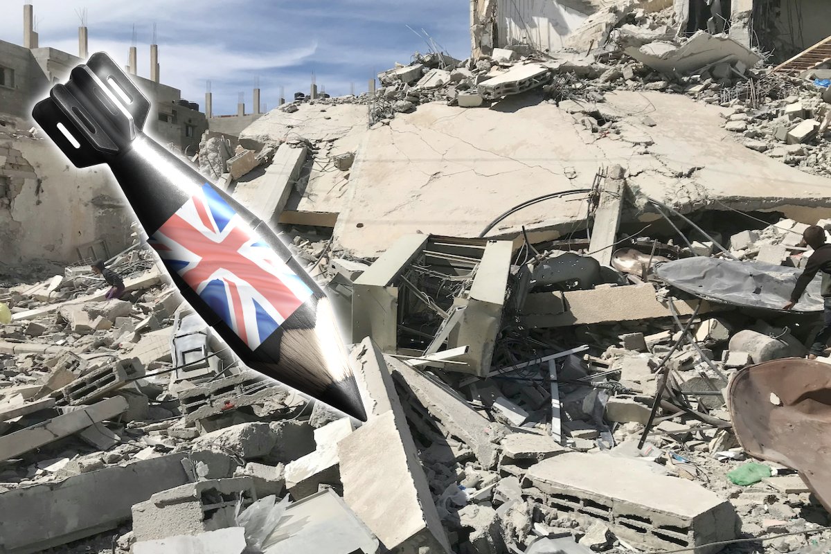 Is the UK government being clear on the destination of arms exports?